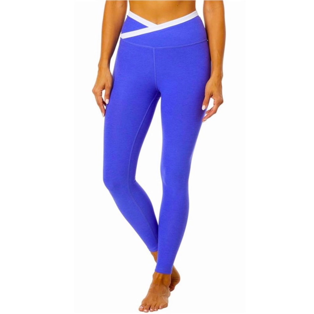 NWt Beyond Yoga Spacedye Outlines High Waisted Midi Legging Purple Size XL